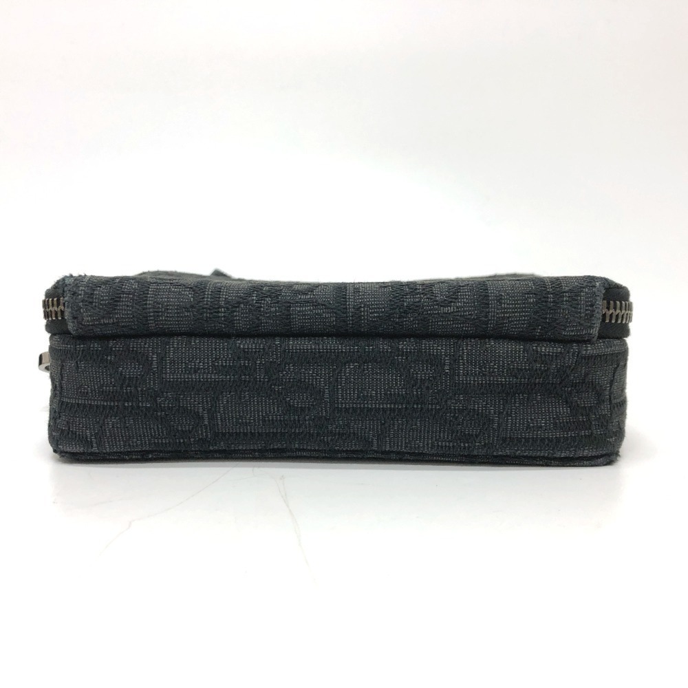 CHRISTIAN DIOR Blue Canvas Messenger Shoulder Bag - Picture 4 of 16